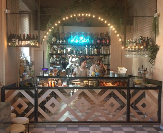 LúbBar in Via Palestro, Milan - the counter