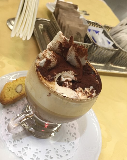 Luxury marrocchino with cocoa