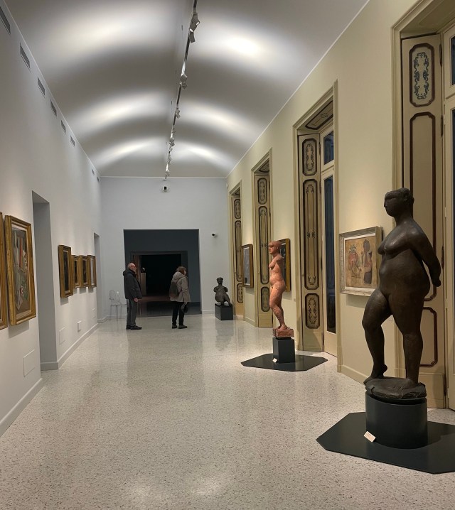 The interior of Palazzo Cittereio