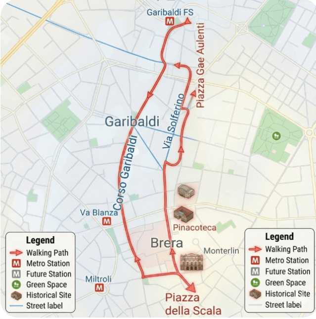 the one day shopping route